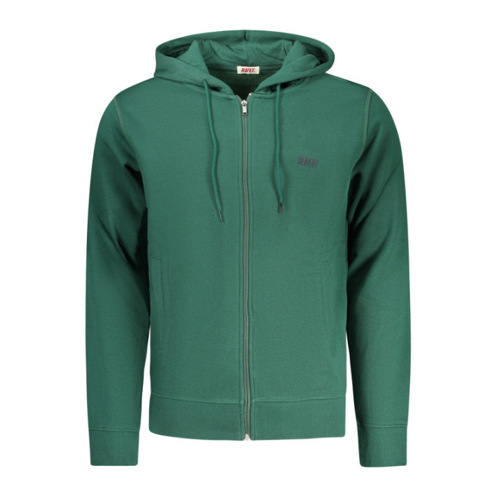 SWEAT-SHIRT FERMETURE ÉCLAIR VERT POUR HOMME RIFLE