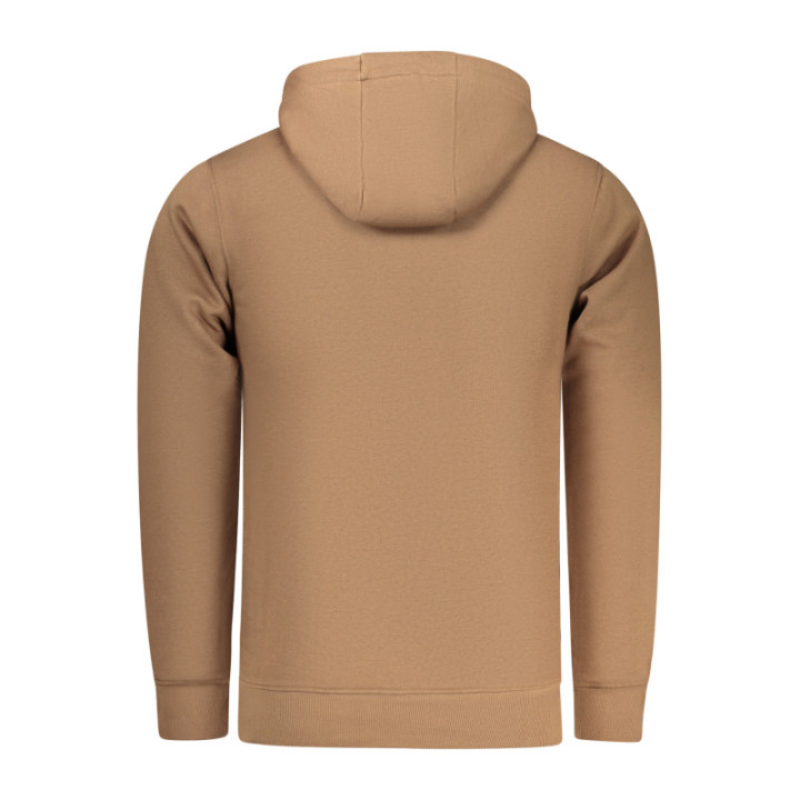 SWEAT-SHIRT FERMETURE ÉCLAIR POUR HOMME RIFLE MARRON