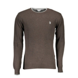 PULL MARRON POUR HOMME US POLO ASSN.