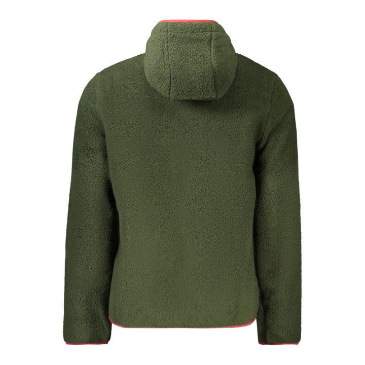 SWEAT-SHIRT VERT À FERMETURE ÉCLAIR POUR HOMME NORVÈGE 1963