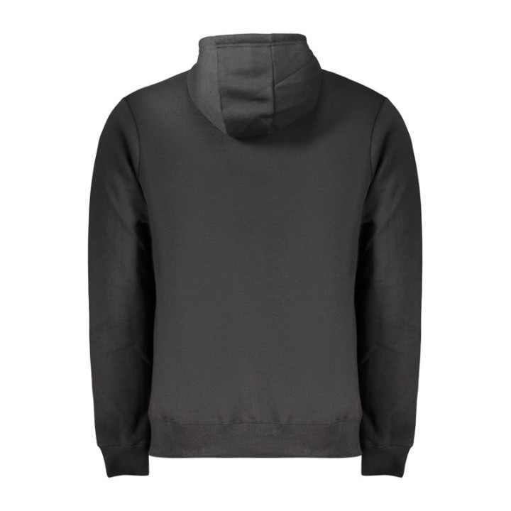 SWEAT-SHIRT NOIR À FERMETURE ÉCLAIR POUR HOMME NORVÈGE 1963