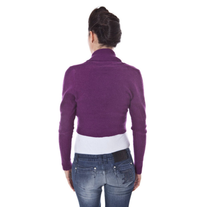 DATCH SHRUG MANCHES LONGUES VIOLET FEMME