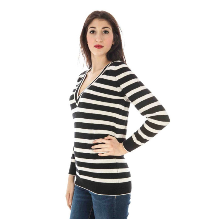 PULL NOIR FRED PERRY FEMME