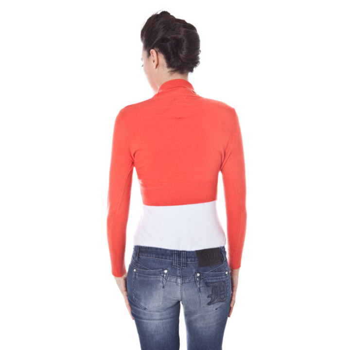 DATCH SHRUG MANCHES LONGUES FEMME ROUGE