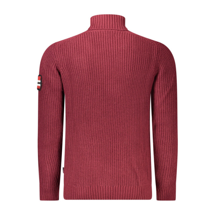 PULL ROUGE POUR HOMME NORVÈGE 1963