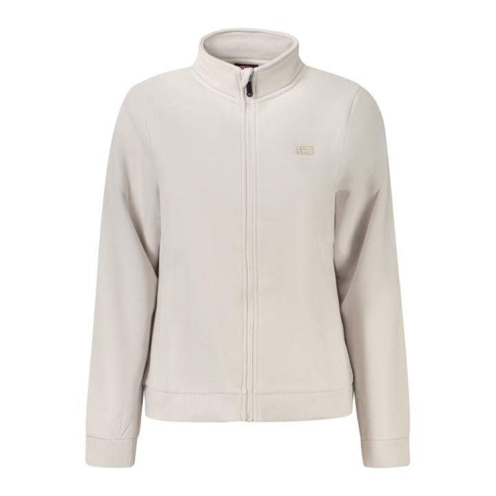 SWEAT-SHIRT GRIS À FERMETURE ÉCLAIR POUR FEMME NORVÈGE 1963