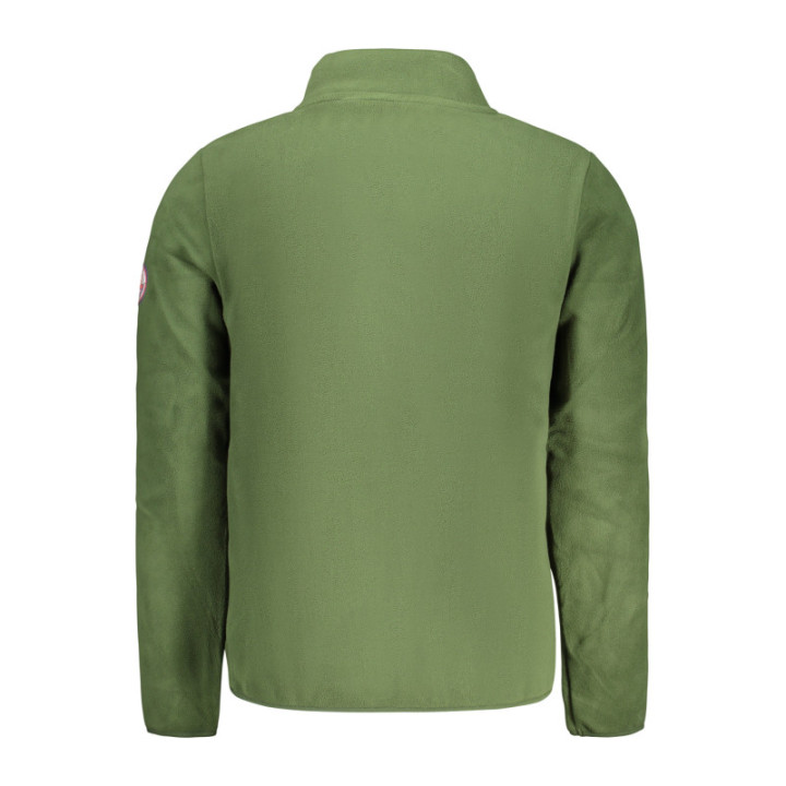 SWEAT-SHIRT VERT À FERMETURE ÉCLAIR POUR HOMME NORVÈGE 1963