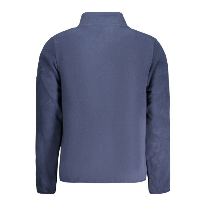 SWEAT-SHIRT BLEU À FERMETURE ÉCLAIR POUR HOMME NORVÈGE 1963