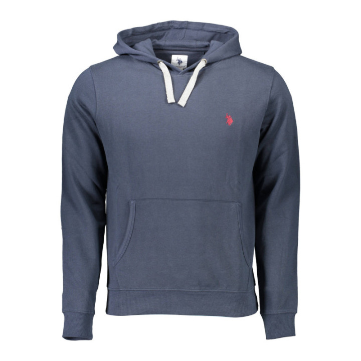 Sweat-shirt zippé bleu pour homme US POLO ASSN.