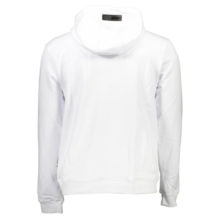SWEAT PLEIN SPORT SANS ZIP HOMME BLANC