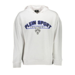SWEAT PLEIN SPORT SANS ZIP HOMME BLANC