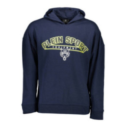 SWEAT PLEIN SPORT SANS ZIP HOMME BLEU