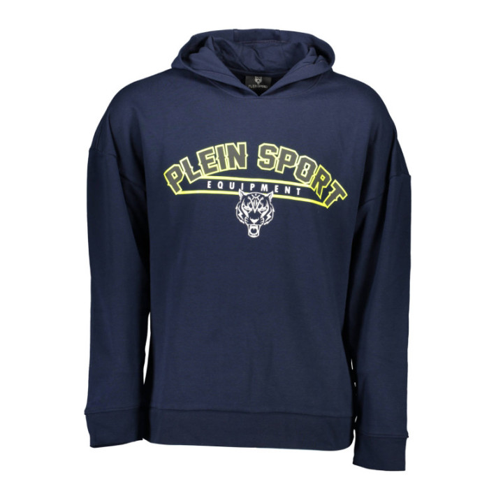 SWEAT PLEIN SPORT SANS ZIP HOMME BLEU