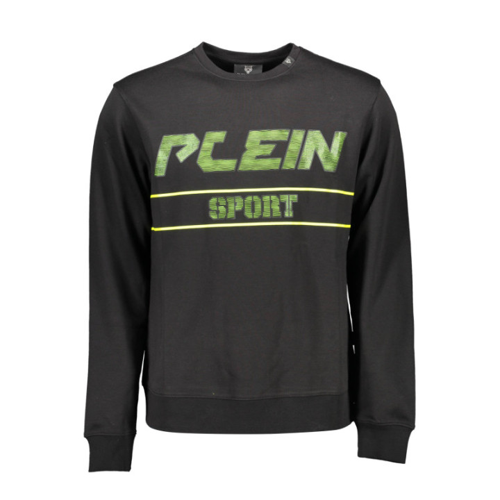 SWEAT PLEIN SPORT SANS ZIP HOMME NOIR