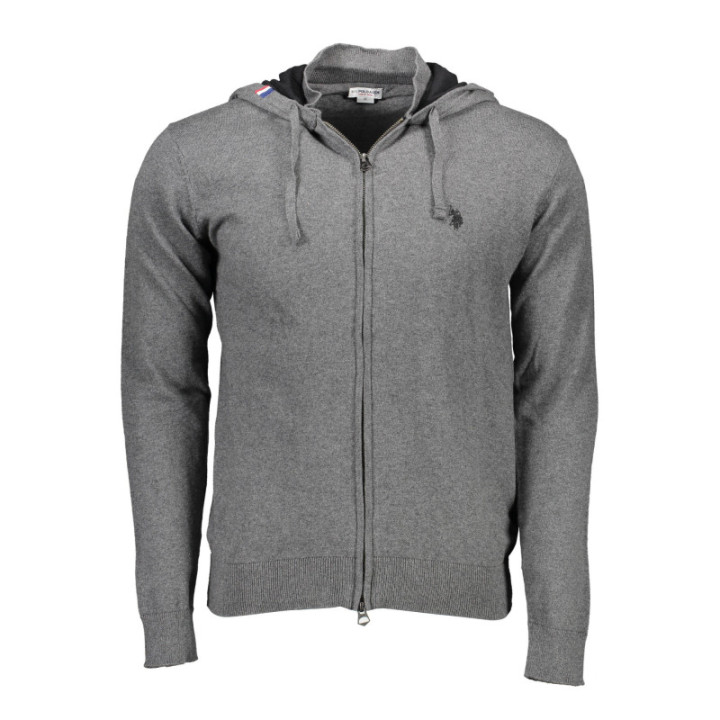 CARDIGAN GRIS POUR HOMME US POLO ASSN.