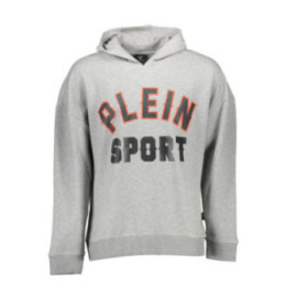 SWEAT PLEIN SPORT SANS ZIP HOMME GRIS