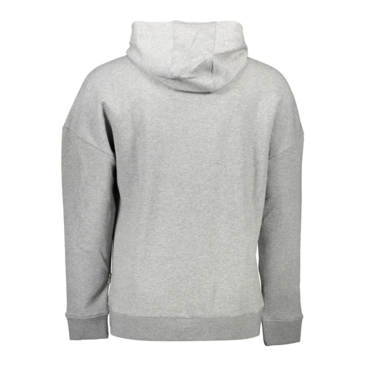 SWEAT PLEIN SPORT SANS ZIP HOMME GRIS