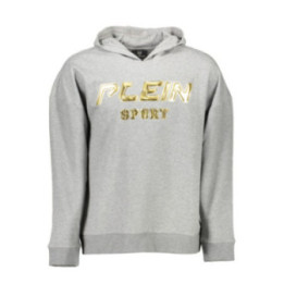 SWEAT PLEIN SPORT SANS ZIP HOMME GRIS